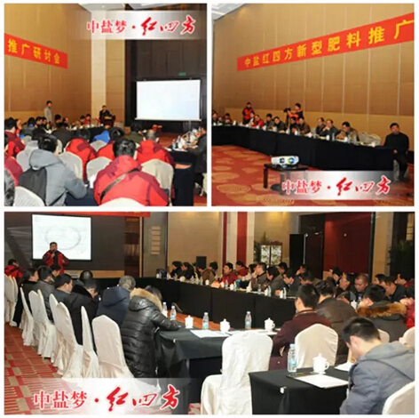 最后，中鹽紅四方針對(duì)不同的銷售區(qū)域展開三場(chǎng)重點(diǎn)客戶市場(chǎng)研討會(huì)，更細(xì)致地解讀年度營(yíng)銷政策、分解年度銷售任務(wù)，與經(jīng)銷商進(jìn)行了深度溝通和交流，幫助客戶更深層次地認(rèn)識(shí)新型肥料，提振了經(jīng)銷商銷售新品肥的信心。
